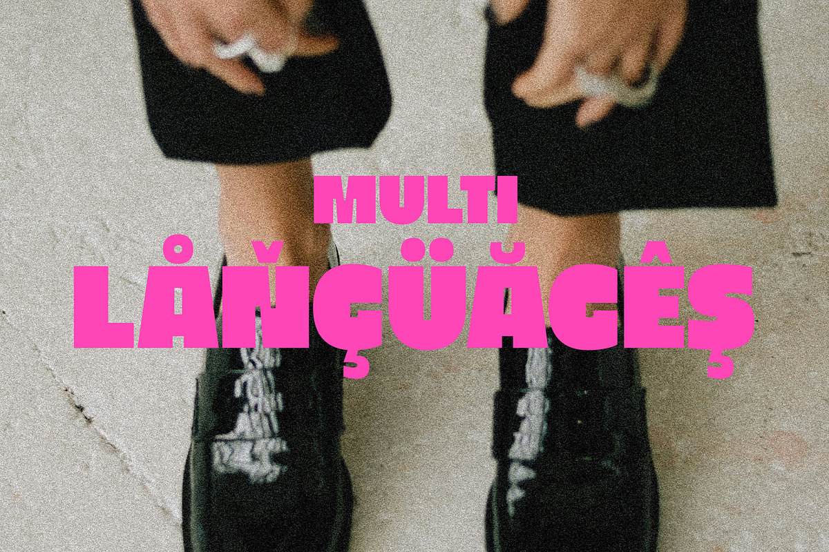 BRUT - Bold Display Sans Serif Font, a Sans Serif Font by BilberryCreates (Photo 12 of 12)