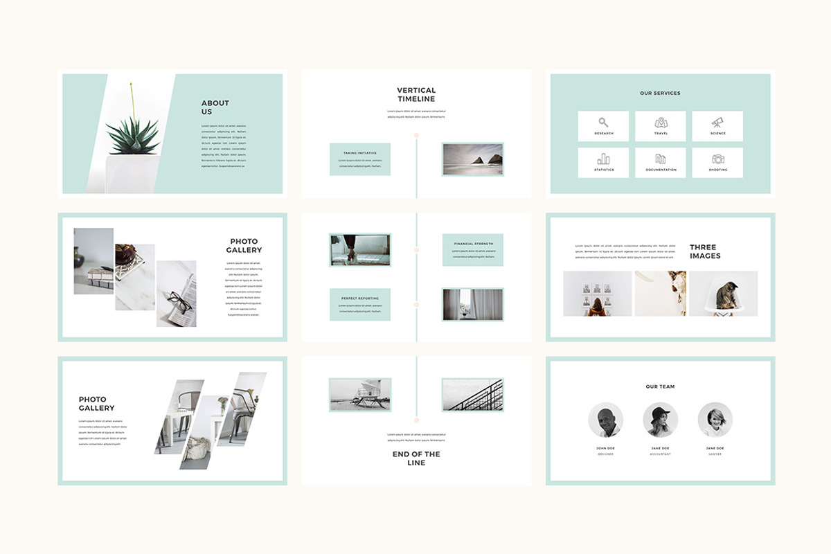 Blossom Presentation Template, a Presentation Template by SlideStation (Photo 5 of 8)