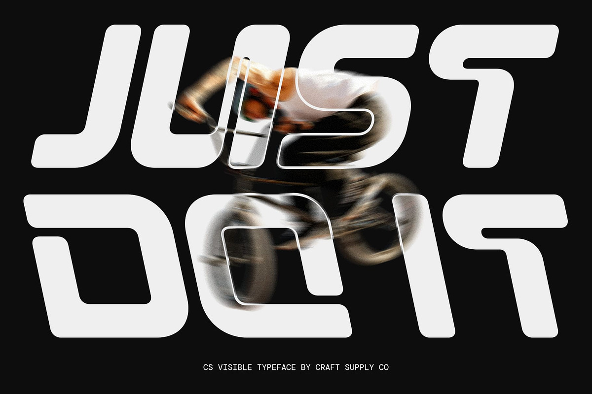 CS Visible – Futuristic Font, a Sans Serif Font by Craft Supply Co. (Photo 5 of 8)