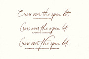 South Assign - Vintage Inspired Font, a Script Font by Sarid Ezra (Thumbnail 10 of 10)