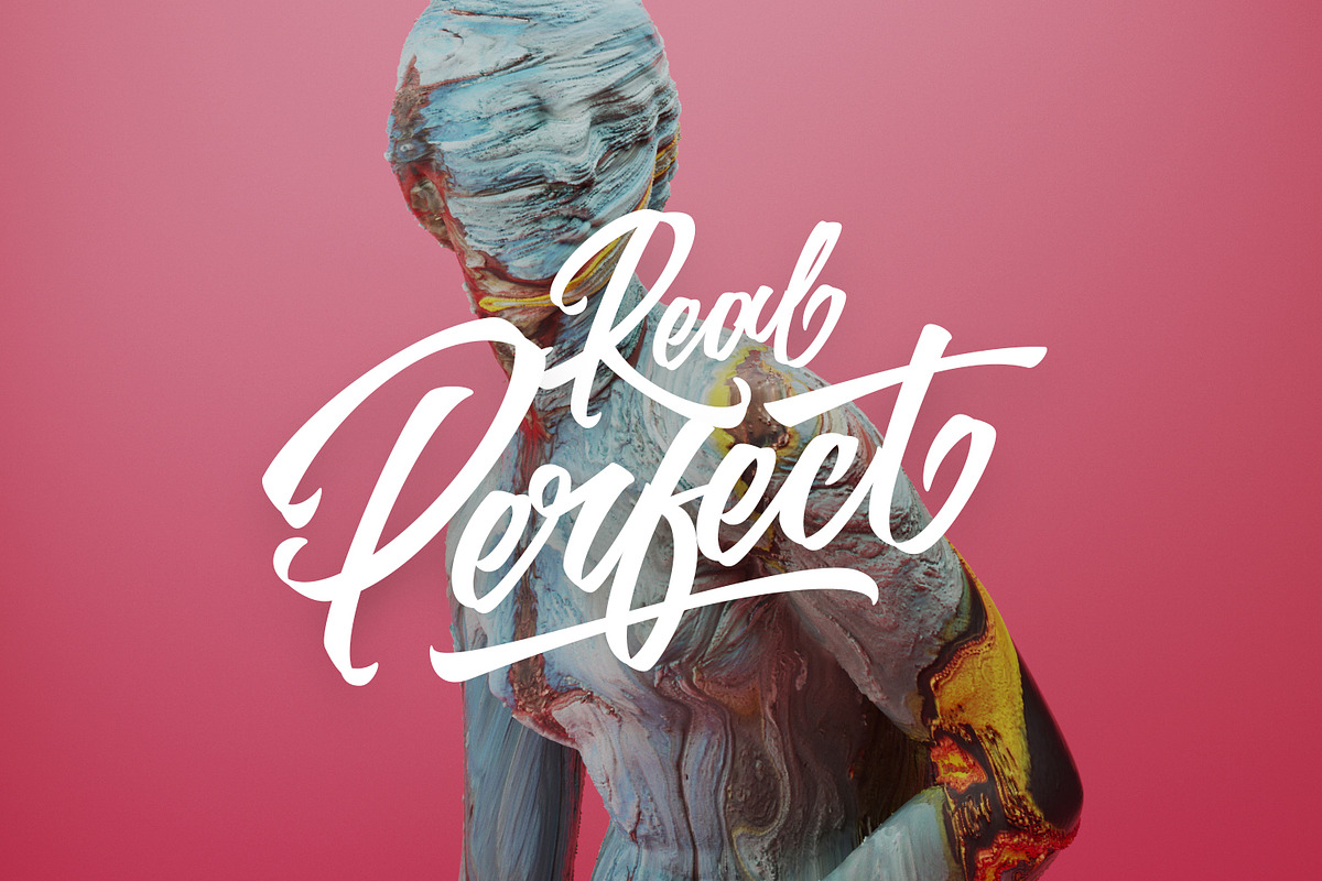 Goliath script font preview 6