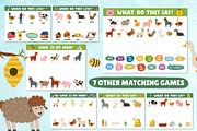 Farm Activity Pages for Kids, an Education Illustration by Gulnara Sabirova (Thumbnail 17 of 19)