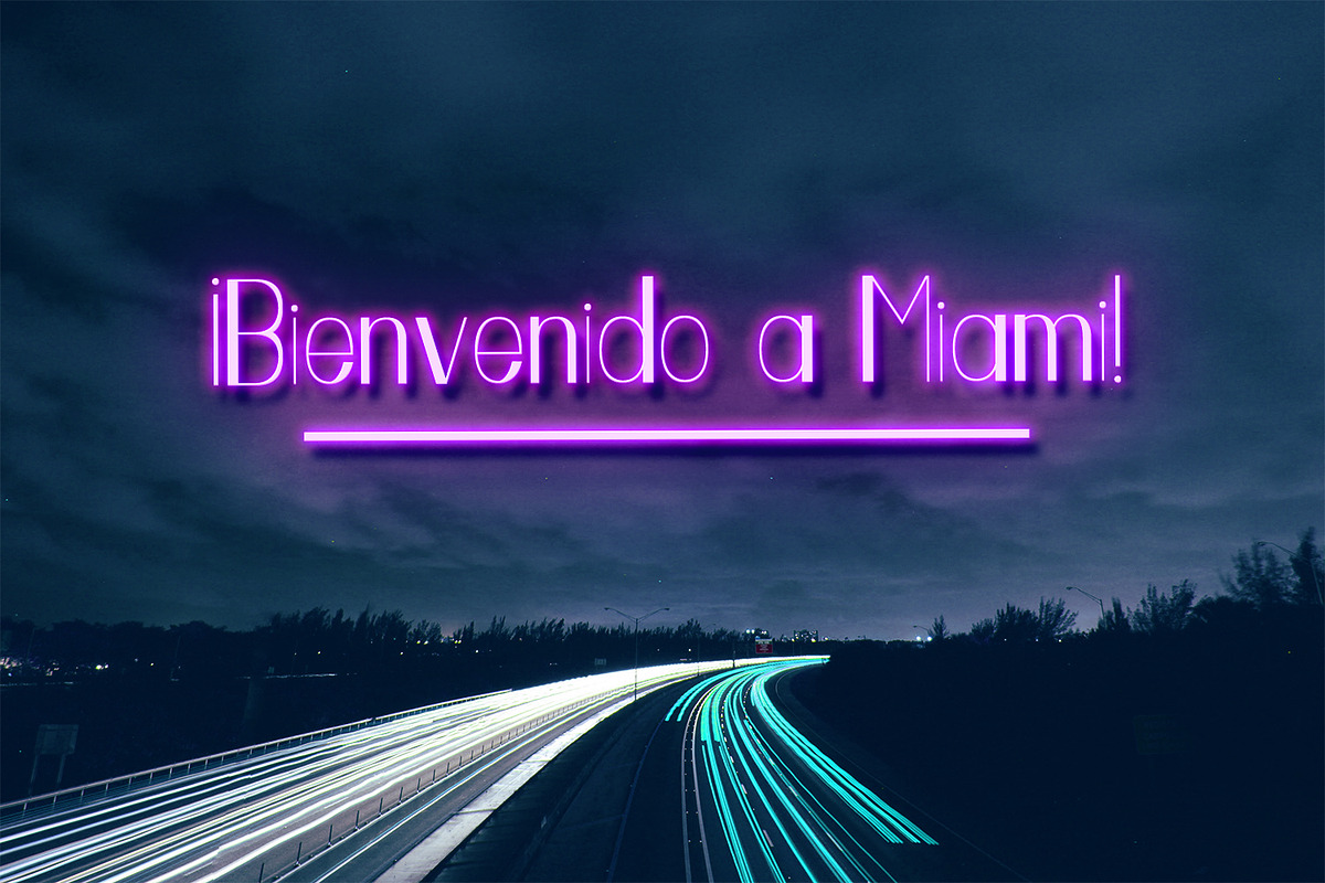 Miami Vibes Sans, a Sans Serif Font by Beck McCormick (Photo 2 of 7)