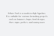 Osture - Luxury Font, a Serif Font by QR Design Studio (Thumbnail 5 of 8)