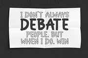 Peak Comedy | Hand Drawn 3 Style, a Handwritten Font by Denustudios (Thumbnail 2 of 13)