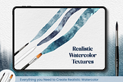 Watercolor Brush Set for Procreate, a Brush Add-On by Wicked Creative (Thumbnail 10 of 13)