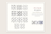 Toile & Vignette Seamless Patterns, a Pattern Graphic by The October Creative (Thumbnail 2 of 12)