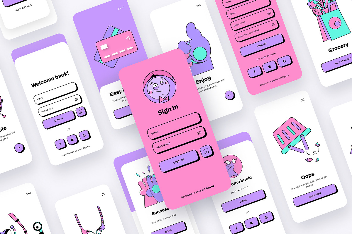 Forte. Setup & Onboarding UI KIT, a Product Mockup by Enten-Eller (Photo 6 of 7)