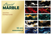 Liquid MARBLE backgrounds, set 02, a Background Graphic by Slanapotam (Thumbnail 2 of 2)