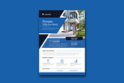 Private Villa Real Estate Flyer, a Flyer Template by creative-mint (Thumbnail 2 of 10)