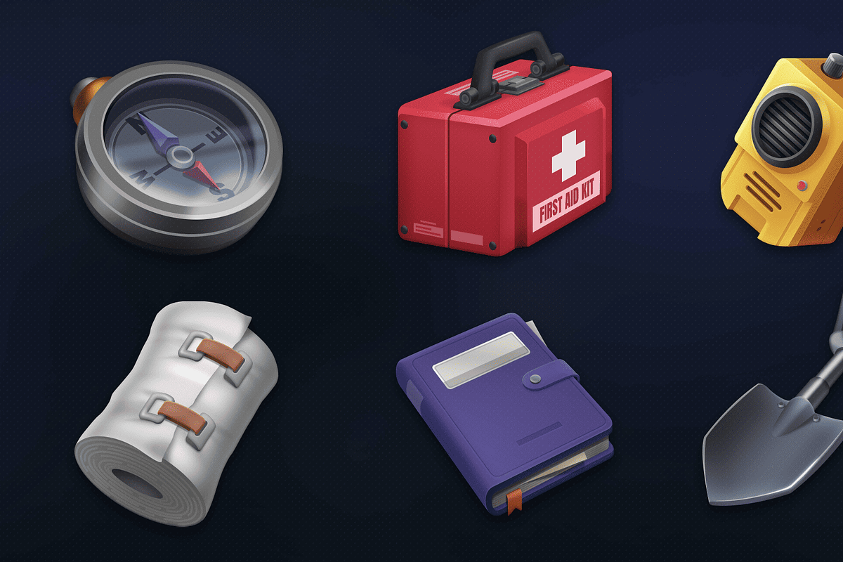 2D Icons - Survival Icon Pack, a Solid Icon by LAYERLAB (Photo 2 of 7)
