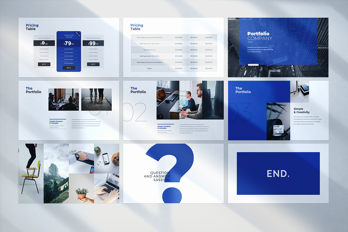 Circle-The Creative PowerPoint, a Presentation Template by White Graphic (Photo 13 of 14)