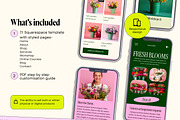 Luxury Florist Squarespace Template, a Squarespace Template by Template Twist Shop (Thumbnail 4 of 10)