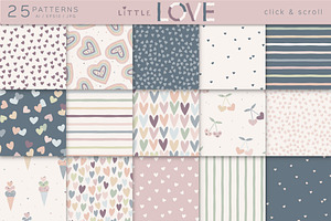 Valentine Day Baby Graphic Set