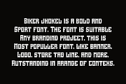 Biker Jhokel Athletics & Basketball, a Slab Serif Font by QR Design Studio (Thumbnail 5 of 7)