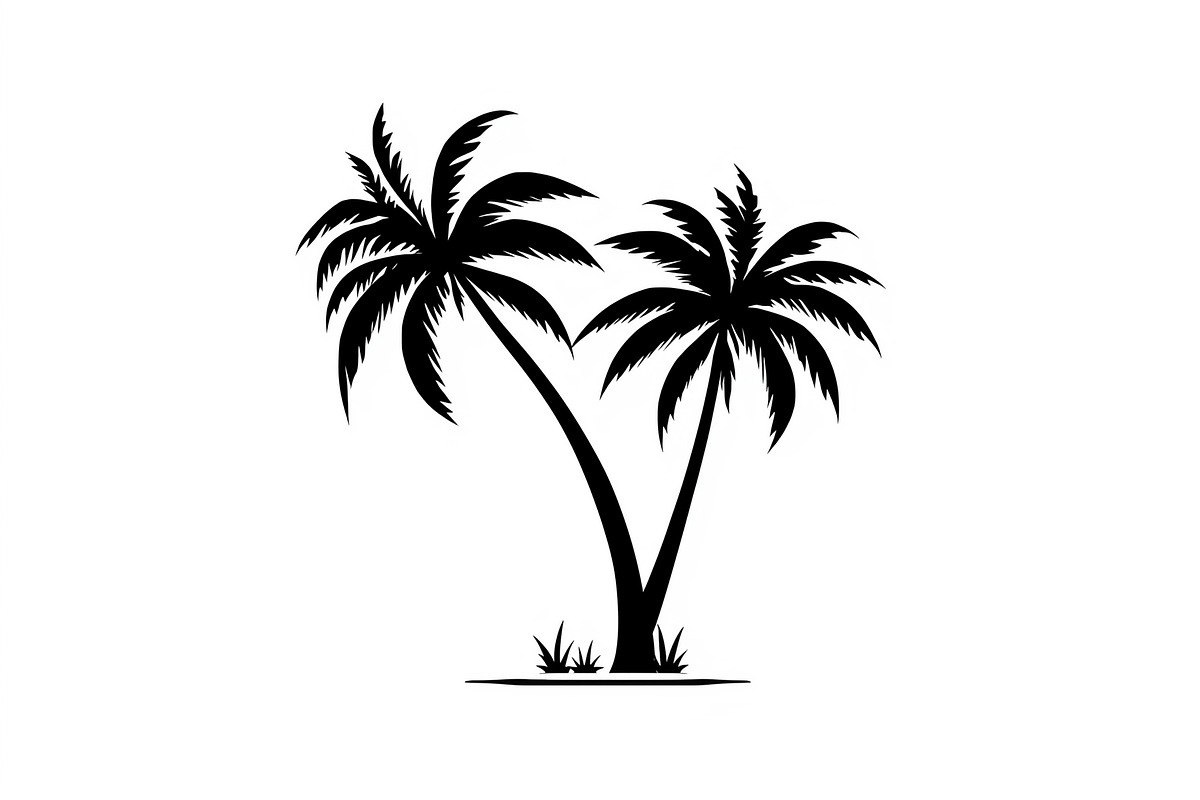 Tropical Palm Tree Silhouette Bundle, an Illustration by Amazin_art (Photo 12 of 21)