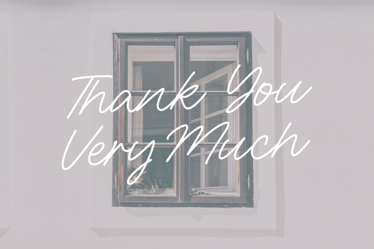 Sunday Bridge - Monoline Handwritten, a Script Font by Letterative Studio (Photo 7 of 7)
