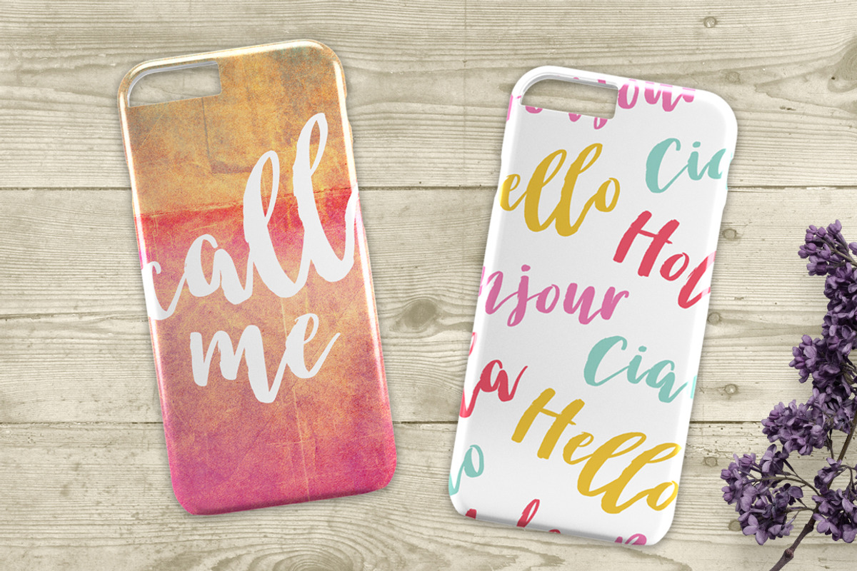 Brush Script Font Bundle, a Handwritten Font by Shelly Laslo Illustration (Photo 9 of 13)