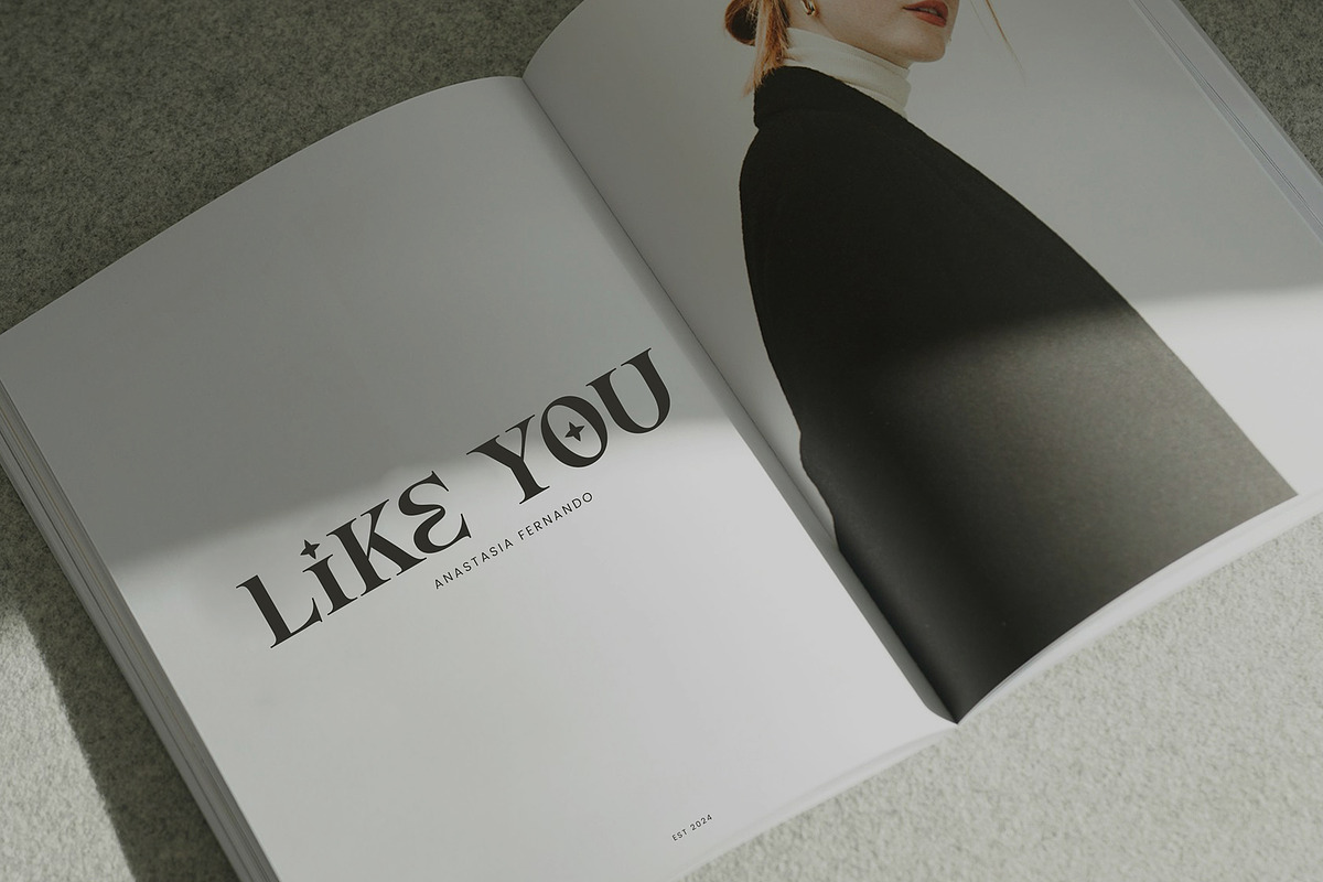 Stemiona - Modern Display Serif Font, a Serif Font by Aksapix Studio (Photo 5 of 10)