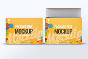 Package Boxes Mock-Up, a Packaging Mockup by DesignRushMarket (Thumbnail 3 of 7)