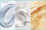 50 Skincare Gloss & Glow Textures, a Beauty & Fashion Photo by BOLD.Graphic (Thumbnail 5 of 9)