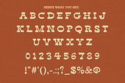 Stampede - Hand-drawn, Chunky Serif, a Slab Serif Font by Eric Pond Designs (Thumbnail 3 of 3)