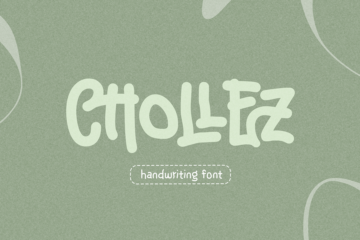 Chollez - Stylish Handwriting Font, a Handwritten Font by Grontype (Photo 1 of 8)