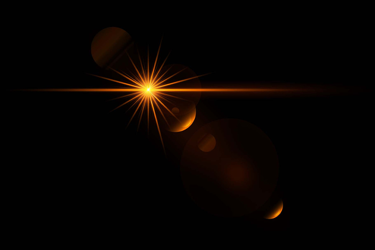 Realistic Lens Light Flare, a Design Template by MRI STUDIO (Photo 2 of 14)