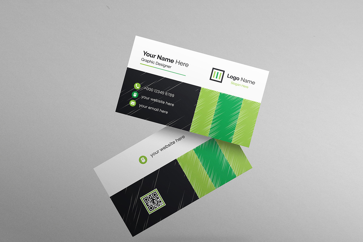 Business Card Design Template, a Business Card Template by mijli (Photo 3 of 16)