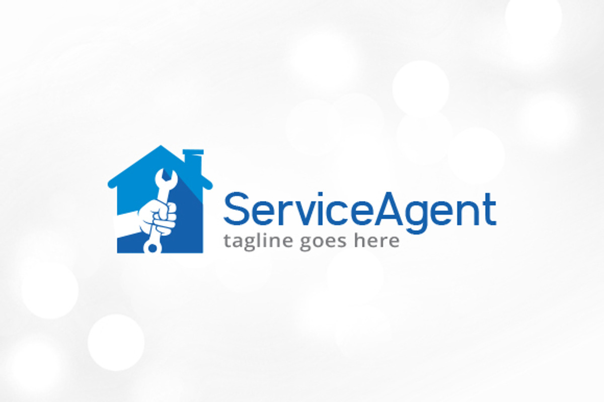 Service Agent Logo Template Design, a Branding & Logo Template by ...