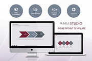 Mia Powerpoint Presentation Template, a Presentation Template by Mia (Thumbnail 1 of 3)