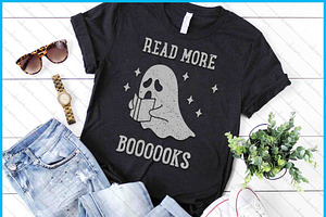 Read More Boooooks Ghost Halloween, an Object Graphic by Creativeusart