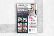 Plumbing Handyman Flyer, a Flyer Template by GraphicsBurg (Thumbnail 4 of 4)