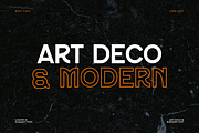 Deco Bren - Modern Font, a Sans Serif Font by Viswal Studio (Thumbnail 3 of 10)