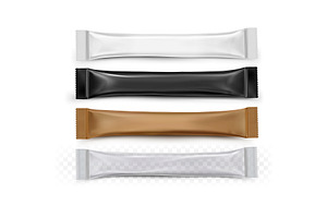 Sticks for sugar Sachets Paper bags