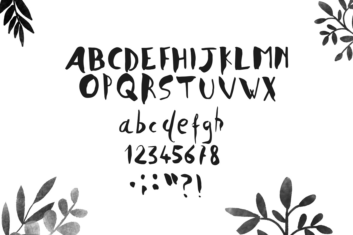 Hello Brushy Dreams Font preview 3