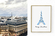 Christmas In Paris, an Illustration by Redchocolate (Thumbnail 5 of 7)