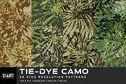Tie-Dye Camo, a Pattern Graphic by Digital Art Creations (Thumbnail 3 of 7)
