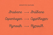 Rotterhead Monoline Vintage Font, a Script Font by Seagulls Creative (Thumbnail 5 of 8)