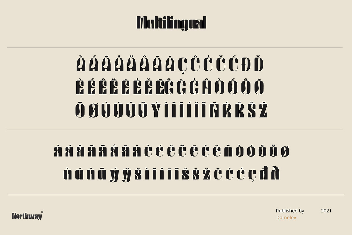 Northway, a Sans Serif Font by Damelev (Photo 13 of 14)
