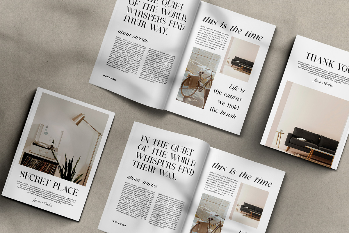 Secret Realm - Editorial Serif Font, a Serif Font by Kahade Studio (Photo 13 of 16)
