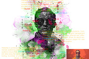 Creative Typography Text Portrait FX, an Action Add-On by Studio Retouch (Thumbnail 4 of 11)