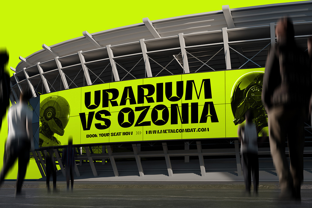 Zero Area – Bold Display Typeface, a Sans Serif Font by Almarkhatype (Photo 15 of 15)
