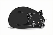 Elegant Cat  Silhouette Bundle, a Graphic by jahid234 (Thumbnail 10 of 11)