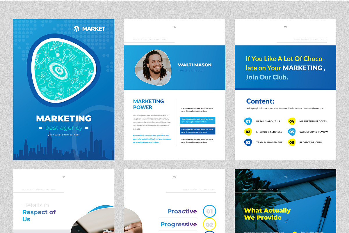 Business Brochure Design, a Brochure Template by ZAAS (Photo 10 of 10)