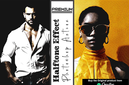 Premium Halftone Effect Ps Action