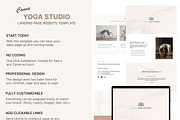 Yoga Studio Canva Template, a Templates & Theme by Angelas_Studio (Thumbnail 2 of 2)