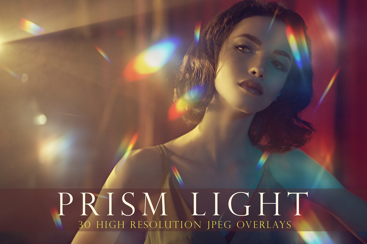 Prism crystal light leak overlays, an Object Graphic by Paper Farms (Photo 1 of 7)