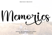 Memories, a Handwritten Font by FreshTypeINK (Thumbnail 1 of 7)