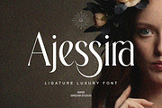 Ajessira – Modern Elegant Ligature, a Serif Font by Qweera Studio (Thumbnail 1 of 12)